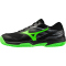 Mizuno Break Shot 5 CC Tennisschuhe 62 - black/foliage green/glowing apple 41