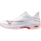 Mizuno Wave Exceed Court CC Tennisschuhe Damen 62 - white/pinkesque/barbados cherry 40.5