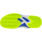 Mizuno Wave Exceed Court CC Tennisschuhe Herren 20 - white/dazzling blue/lightning yellow 40.5