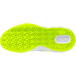 Mizuno Wave Enforce Court CC Tennisschuhe Damen 20 - ice water/lightning yellow/ancient water 38.5