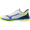 Mizuno Wave Exceed Tour 7 All Court Tennisschuhe 20 - white/dazzling blue/lightning yellow 39