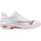 Mizuno Wave Exceed Court AC Tennisschuhe Damen 62 - white/pinkesque/barbados cherry 36.5