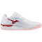 Mizuno Wave Enforce Court AC Tennisschuhe Damen 62 - white/pinkesque/barbados cherry 37
