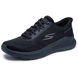 SKECHERS Go Walk Now Payton Sneaker Herren BBK - schwarz 40