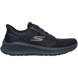 SKECHERS Go Walk Now Payton Sneaker Herren BBK - schwarz 40