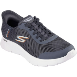 SKECHERS Go Walk Flex Hands Up Slip-In Sneaker Herren GRY - grau 41
