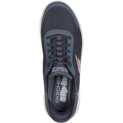 SKECHERS Go Walk Flex Hands Up Slip-In Sneaker Herren GRY - grau 41