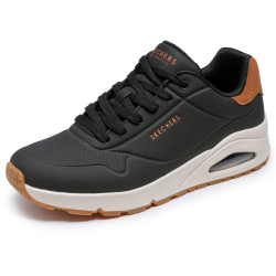 SKECHERS Uno Suited On Air Sneaker Herren BLK - schwarz 40
