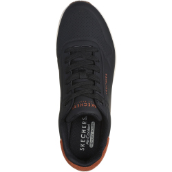 SKECHERS Uno Suited On Air Sneaker Herren BLK - schwarz 40