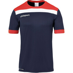 uhlsport Offense 23 Trikot kurzarm marine/rot/weiß XL