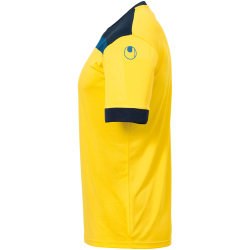 uhlsport Offense 23 Trikot kurzarm limonengelb/marine/azurblau XL