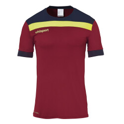uhlsport Offense 23 Trikot kurzarm bordeaux/marine/fluo...