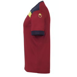 uhlsport Offense 23 Trikot kurzarm bordeaux/marine/fluo gelb XXL
