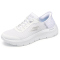 SKECHERS Go Walk Flex Grand Entry Slipper Damen WHT - weiß 37