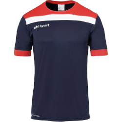 uhlsport Offense 23 Trikot kurzarm marine/rot/wei&szlig; 164