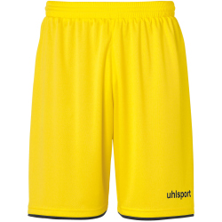 uhlsport Club Fu&szlig;ball Shorts limonengelb/schwarz M
