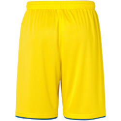 uhlsport Club Fußball Shorts limonengelb/azurblau XXL