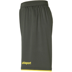 uhlsport Club Fu&szlig;ball Shorts dark olive/fluo gelb XL