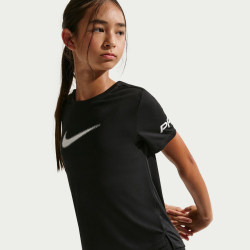 NIKE Pro Dri-FIT kurzarm Trainingsshirt Mädchen
