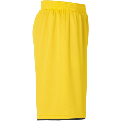 uhlsport Club Fu&szlig;ball Shorts limonengelb/schwarz 140
