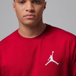 NIKE Jordan Jumpman LBR T-Shirt Herren 687 - gym red/white S