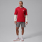 NIKE Jordan Jumpman LBR T-Shirt Herren 687 - gym red/white S