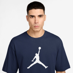 NIKE Jordan Jumpman HBR T-Shirt Herren 410 - midnight navy/white S