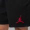 NIKE Jordan Jumpman Fleece Shorts Herren 010 - black/gym red S