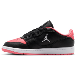 NIKE Jordan Access Court Low Sneaker Kinder 004 - black/white-pink gaze 36