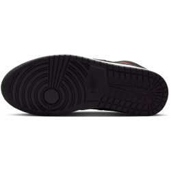 NIKE Jordan Access Court Mid Sneaker Herren 006 - black/black-gym red-white 40