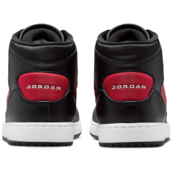NIKE Jordan Access Court Mid Sneaker Herren 006 - black/black-gym red-white 40