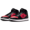 NIKE Jordan Access Court Mid Sneaker Herren 006 - black/black-gym red-white 40
