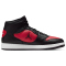 NIKE Jordan Access Court Mid Sneaker Herren 006 - black/black-gym red-white 40