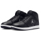 NIKE Jordan Access Court Mid Sneaker Herren 001 - black/white 40