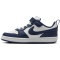 NIKE Court Borough Low Next Nature Sneaker Kinder 100 - white/midnight navy-white 27.5