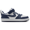 NIKE Court Borough Low Next Nature Sneaker Kinder 100 - white/midnight navy-white 27.5