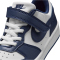 NIKE Court Borough Low Next Nature Sneaker Kinder 100 - white/midnight navy-white 27.5
