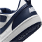 NIKE Court Borough Low Next Nature Sneaker Kinder 100 - white/midnight navy-white 27.5