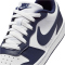 NIKE Court Borough Low Next Bloom Sneaker Kinder 100 - white/midnight navy-white 35.5