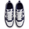 NIKE Court Borough Low Next Bloom Sneaker Kinder 100 - white/midnight navy-white 38