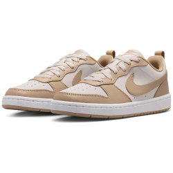 NIKE Court Borough Low Next Bloom Sneaker Kinder 001 - phantom/linen-white 36.5