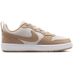 NIKE Court Borough Low Next Bloom Sneaker Kinder 001 - phantom/linen-white 36.5
