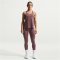 NIKE Pro Mid-Waist Leggings Damen 502 - tattoo/white S