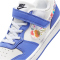 NIKE Court Borough Low FL Sneaker Kinder 100 - white/white-sapphire-black 28