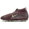 NIKE Jr. Mercurial Superfly 10 Academy Kylian Mbappé AG Fußballschuhe Kinder 200 - plum eclipse/metallic silver 37.5