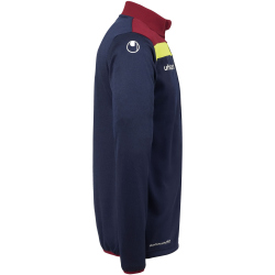 uhlsport Offense 23 Polyesterjacke marine/bordeaux/fluo gelb 3XL