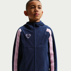 NIKE Dri-FIT Fußball Trainingsjacke Kinder 410 - midnight navy/court blue/court blue XS (122-128 cm)