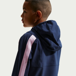 NIKE Dri-FIT Fußball Trainingsjacke Kinder 410 - midnight navy/court blue/court blue XS (122-128 cm)