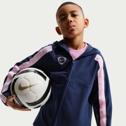 NIKE Dri-FIT Fußball Trainingsjacke Kinder 410 - midnight navy/court blue/court blue XS (122-128 cm)