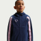 NIKE Dri-FIT Fußball Trainingsjacke Kinder 410 - midnight navy/court blue/court blue XS (122-128 cm)